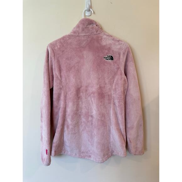 The North Face Fleece Jacket Womens Small Pink Osito Outdoor Classic Full Zip - Picture 2 of 14